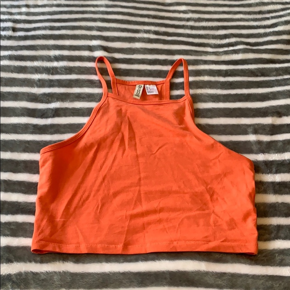 cropped tank top divided by h&m